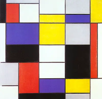 Composition A Piet Mondrian